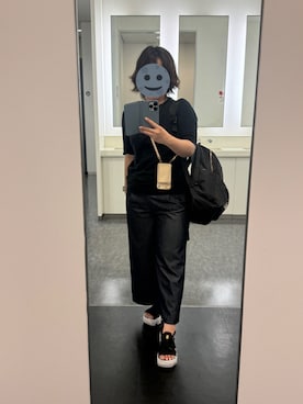 「JUSGLITTY（ジャスグリッティー）のアイテム（パンツ）」を使った、gonge_of_krgmさん（レディース・153cm）の夏コーディネート
