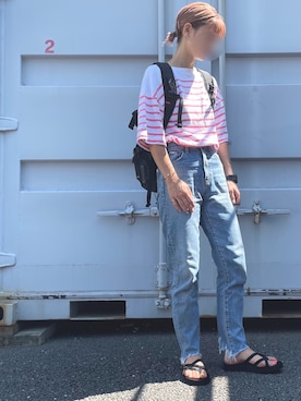 saiiさん（レディース・159cm）の夏コーディネート