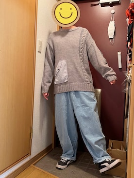 「SABBAT13（サバト）のアイテム」を使った、どるちさん（メンズ・171cm）の秋コーディネート