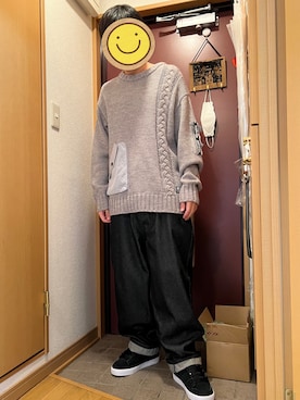 「サブサエティ(Subciety)」｜どるちさん（メンズ・171cm）の冬コーディネート