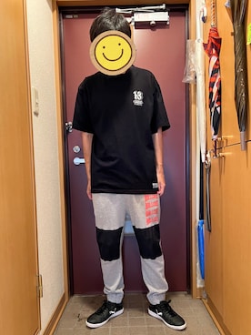 「ROLLING CRADLE（ローリングクレイドル）のアイテム（パンツ）」を使った、どるちさん（メンズ・171cm）の夏コーディネート