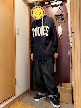 「サブサエティ(Subciety)」｜どるちさん（メンズ・171cm）の冬コーディネート