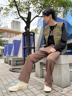 yu- sukeさん(メンズ・184cm)の秋コーディネート