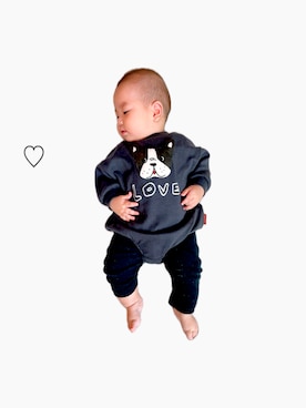 souさん（キッズ・80cm）の秋コーディネート