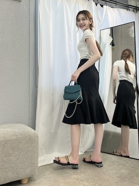 「minia（ミニア）のアイテム」を使った、mireiさん（レディース・160cm）の秋コーディネート