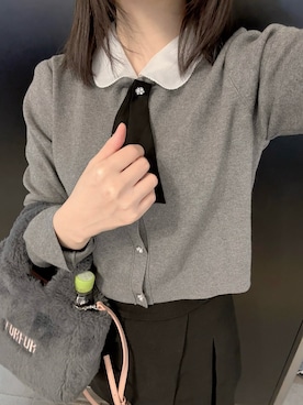 「CELFORD（セルフォード）のアイテム」を使った、もにさん（レディース・158cm）の冬コーディネート