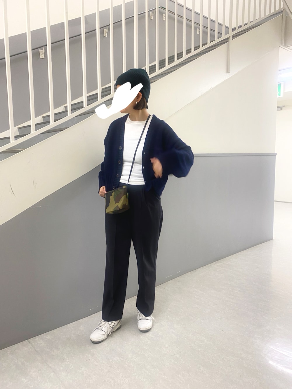 MACPHEE（マカフィー）の「ラムカシミヤ Vネックカーディガン
