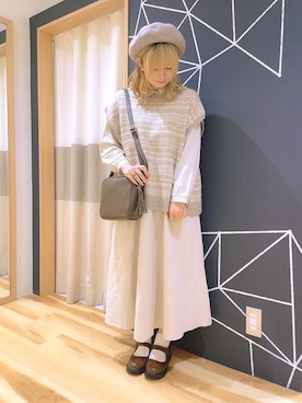 ほたてさん（レディース・155cm）の秋コーディネート