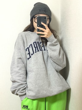 「BASIC COTTON（ベーシックコットン）のアイテム（パンツ）」を使った、  ｃｏｃｏさん（レディース・159cm）の秋コーディネート