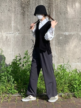 「ANAP（アナップ）のアイテム（ジャケット/アウター）」を使った、  ｃｏｃｏさん（レディース・159cm）の春コーディネート