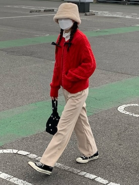   ｃｏｃｏさん（レディース・159cm）の冬コーディネート