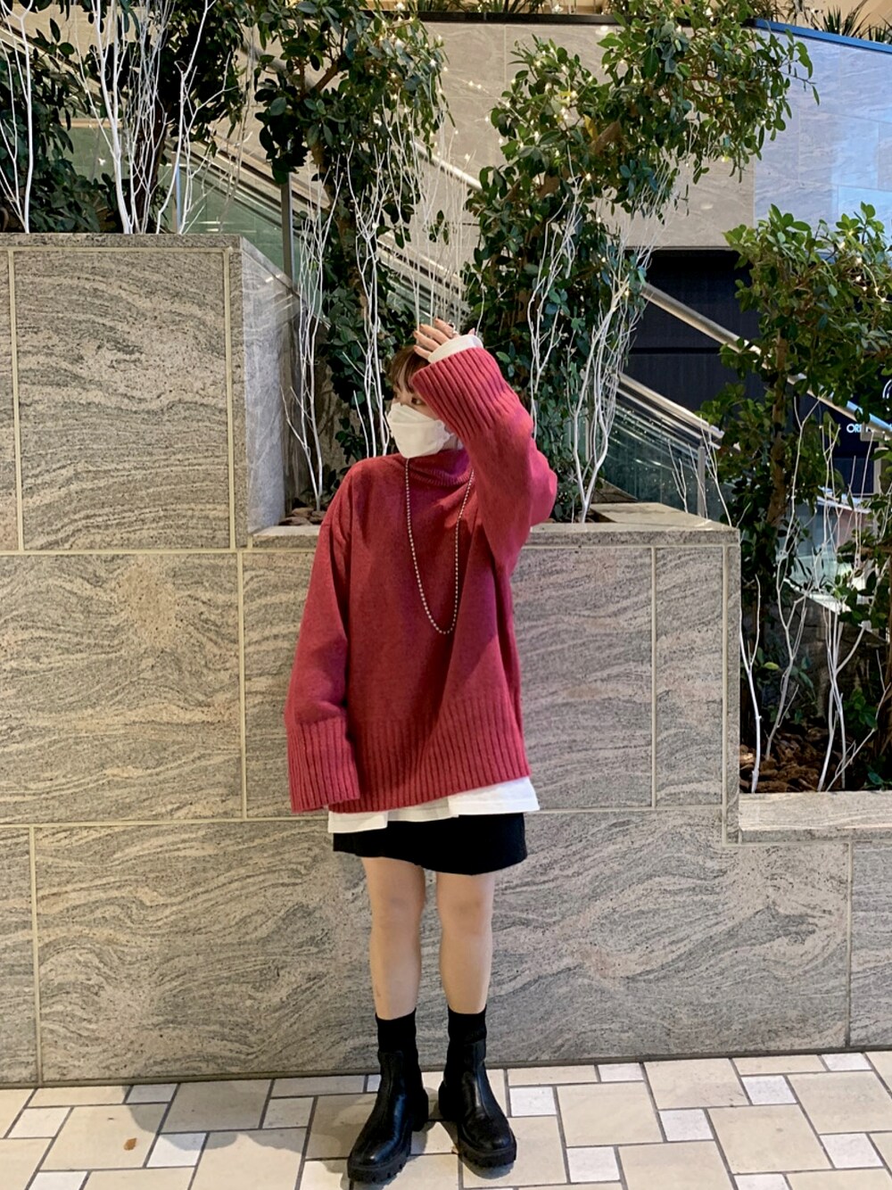 ★★★ページ 5Gカラーストレッチハイネックプルオーバー/239761を使った人気