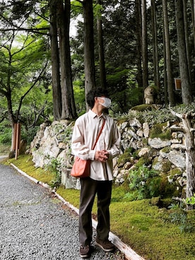 「UNIQLO（ユニクロ）の50色ソックス（消臭機能付き）（ソックス/靴下）」を使った、たまなすさん（メンズ・165cm）の春コーディネート