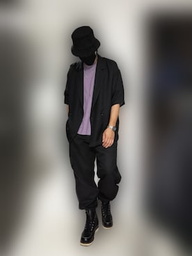 「CEDAR CREST（セダークレスト ）のアイテム」を使った、KOMYさん（メンズ・179cm）の秋コーディネート