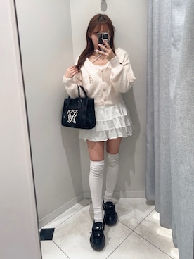「アイテム（その他シューズ）」を使った、Mitsukiさん（レディース・153cm）の冬コーディネート