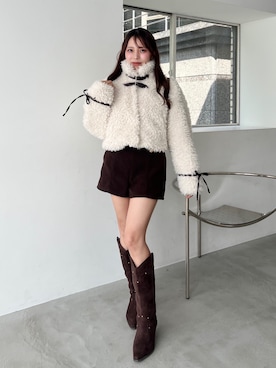 Mitsukiさん（レディース・153cm）の秋コーディネート