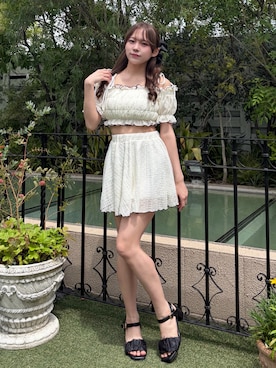 Mitsukiさん（レディース・153cm）の夏コーディネート