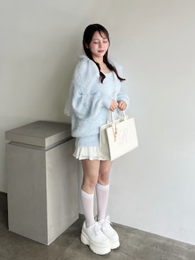 「アイテム（キャミソール）」を使った、Mitsukiさん（レディース・153cm）の秋コーディネート