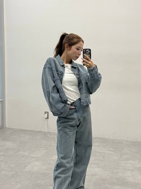𝑴𝑨𝑹𝑰さん(レディース・158cm)の夏コーディネート