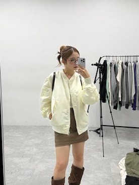 𝑴𝑨𝑹𝑰さん(レディース・158cm)の秋コーディネート