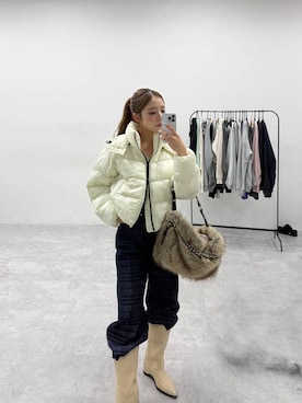 𝑴𝑨𝑹𝑰さん(レディース・158cm)の秋コーディネート