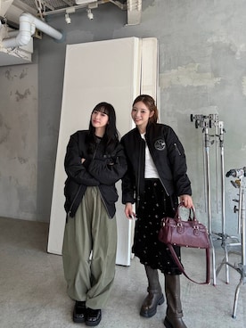 𝑴𝑨𝑹𝑰さん(レディース・158cm)の秋コーディネート