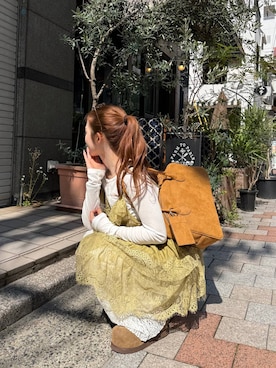 𝑴𝑨𝑹𝑰さん（レディース・158cm）の春コーディネート