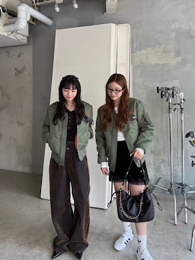 𝑴𝑨𝑹𝑰さん(レディース・158cm)の秋コーディネート