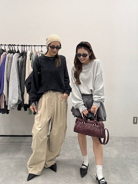 𝑴𝑨𝑹𝑰さん(レディース・158cm)の秋コーディネート