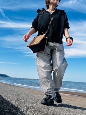 葉月さん（レディース・154cm）の秋コーディネート
