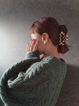 「チェッカー柄」｜ᴍ ᴀ ʀ ɪ  さん（レディース・157cm）の冬コーディネート