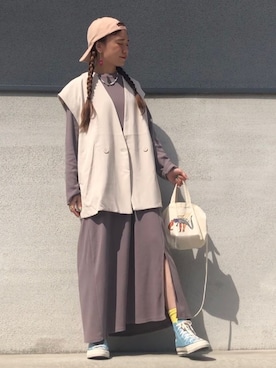 ᴍ ᴀ ʀ ɪ  さん（レディース・157cm）の春コーディネート