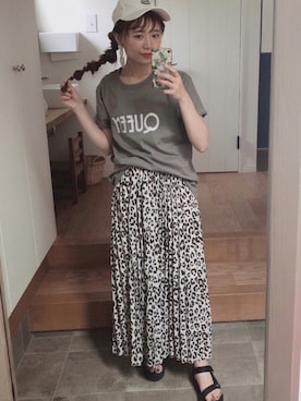 「Teva（テバ）のTeva / プラットフォーム ユニバーサル（サンダル）」を使った、ᴍ ᴀ ʀ ɪ  さん（レディース・157cm）の夏コーディネート