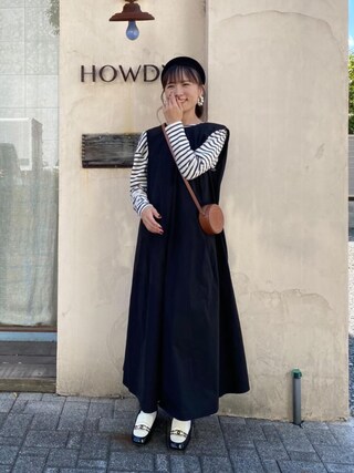 HOWDY ハウディ デニム ジャンパー スカート　タグ付き　自宅保管 HOWDY ハウディ デニム ジャンパー スカートタグ付き自宅保管