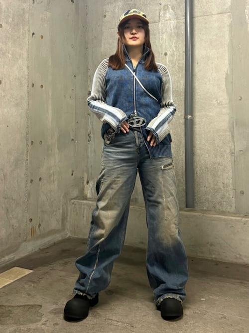 レディース ベルト レザー（ベルト）｜DIESEL（ディーゼル）の