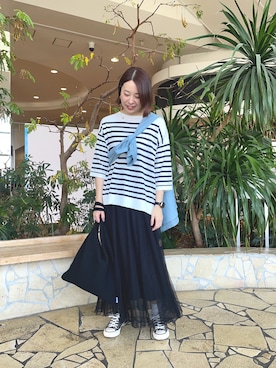 アメさん（レディース・158cm）の春コーディネート