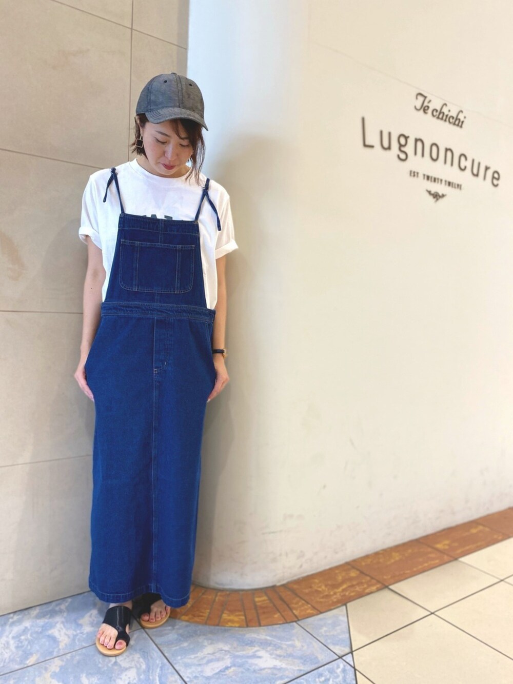 Lugnoncure（ルノンキュール）の「デニムジャンスカ（ジャンパー