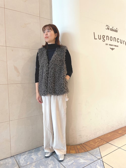 Te chichi/Lugnoncure �C�I�����[�����˓����A������̃j�b�g/�Z�[�^�[�u�x���A�����[�g�b�v�X�iLugnoncure�b���m���L���[���j�v���g�����R�[�f�B�l�[�g