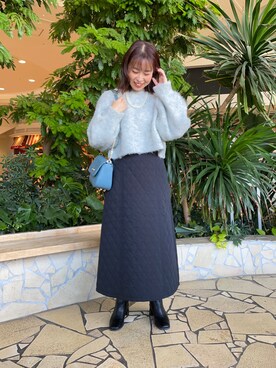 アメさん(レディース・158cm)の冬コーディネート