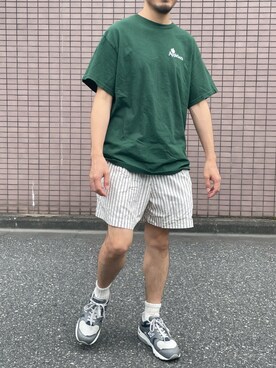 「TEKLA（テクラ）のアイテム」を使った、のりさんさん（メンズ・165cm）の秋コーディネート