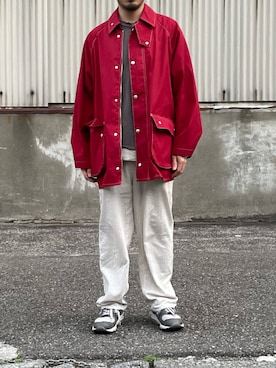 「DIGAWEL（ディガウェル）のアイテム」を使った、のりさんさん（メンズ・165cm）の春コーディネート