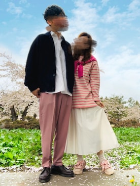 「EMMA  CLOTHES」｜「アイテム（その他シューズ）」を使った、とうちゃんさん（メンズ・182cm）の春コーディネート
