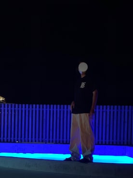 「BSRABBIT（ビエスラビット）のアイテム」を使った、ndさん（レディース・155cm）の秋コーディネート