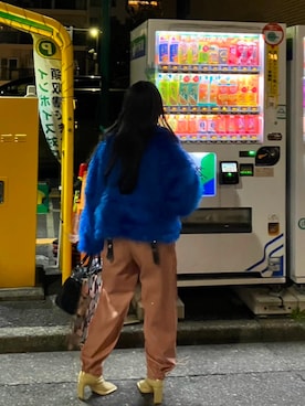 「Ray BEAMS（レイビームス）のアイテム（ブルゾン）」を使った、乃杏さん（レディース・155cm）の秋コーディネート