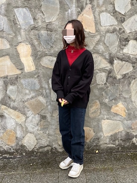 「ROLLA'S（ローラス）のアイテム」を使った、♨️さん（レディース・160cm）の冬コーディネート