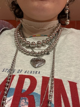 「LOWRYS FARM（ローリーズファーム）のアイテム」を使った、なぎえびやまさん（レディース・157cm）の秋コーディネート