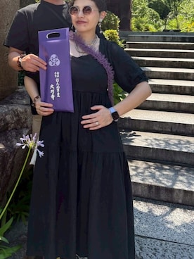 「LOWRYS FARM（ローリーズファーム）のアイテム」を使った、なぎえびやまさん（レディース・157cm）の秋コーディネート