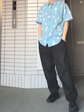 なりけりさん（メンズ・180cm）の春コーディネート