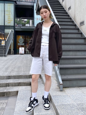 伊藤捺美さん(レディース・158cm)の夏コーディネート