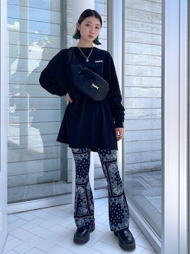 伊藤捺美さん（レディース・158cm）の夏コーディネート